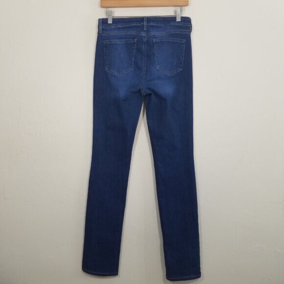 NYDJ Lift Tuck Technology SHERI SLIM Stretch Jeans Blue Size 6 - Picture 5 of 8